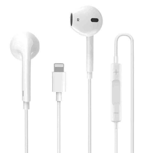 Original iPhone X Lightning Handsfree EarPods with Deep Bass