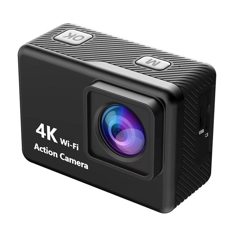 V22 4K Ultra HD Mini Action Camera - Waterproof, WiFi & Touch Screen